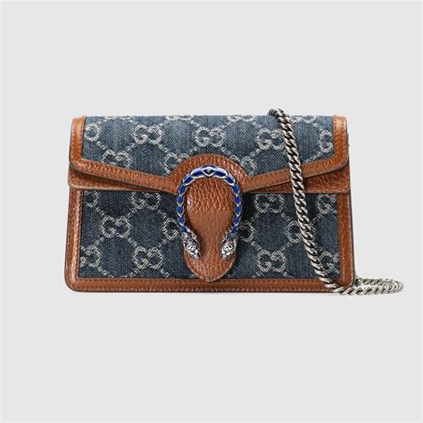 gucci handbag dyonysus|gucci dionysus denim bag.